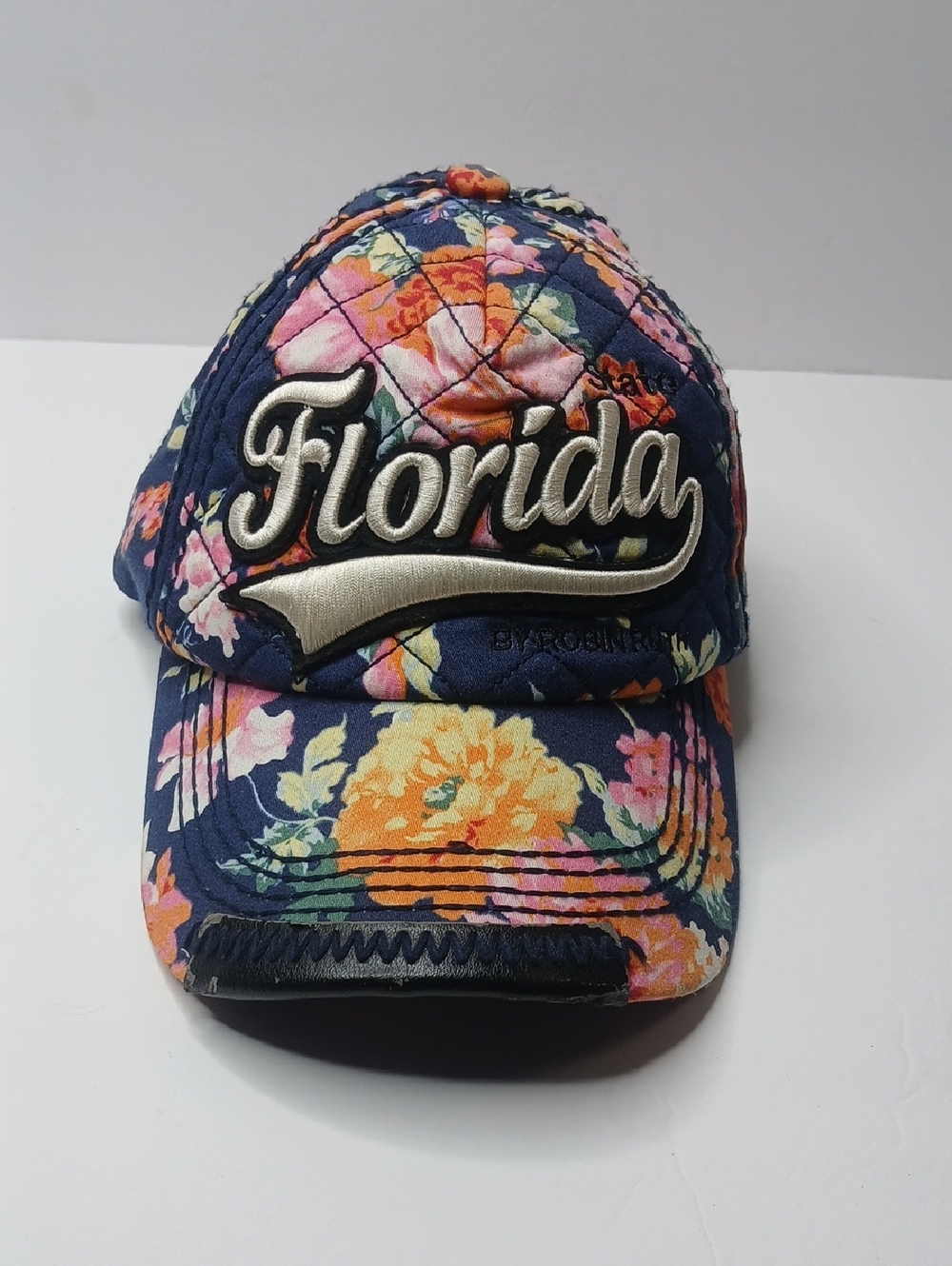 Robin Ruth Original‎ Florida State Floral Hat Cap Adjustable Snapback Authentic